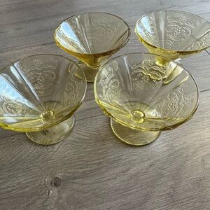Vintage Madrid sherbet cups
